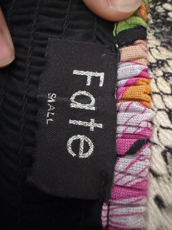 Fate Floral Maxi Dress in Pink, Orange & Green - Picture 3 of 3